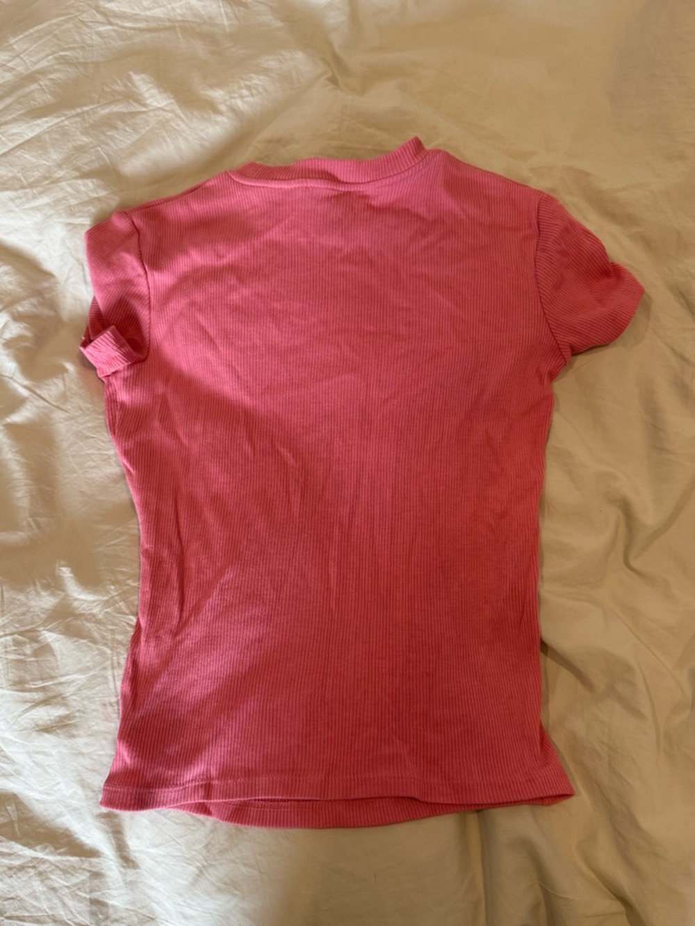 Theory Cotton Ribbed Top - Picture 4 of 4